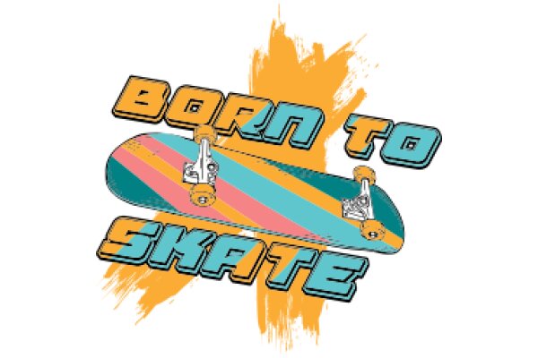 Born to Skate: A Graphic Design Showcasing the Art of Skateboarding