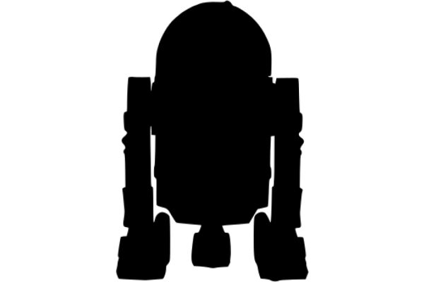 Silhouette of a Robot: A Symbol of Modern Technology