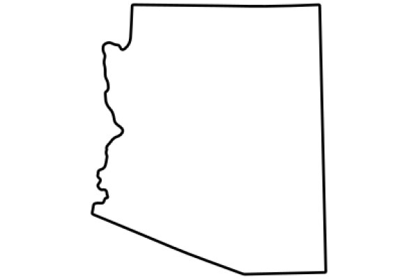 Simplified Outline of a State Border