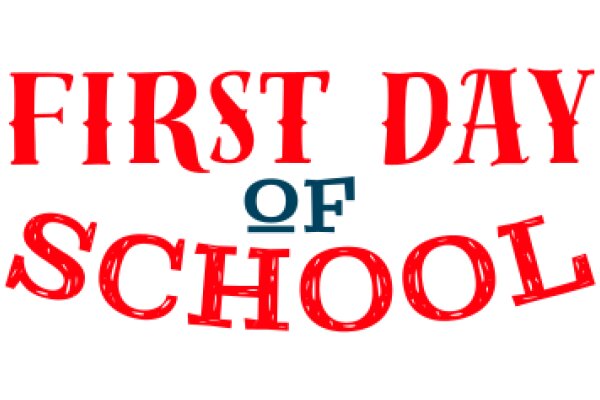 Welcome to the First Day of School!