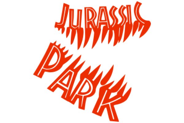 Stylized Text Art: Jurassic Park