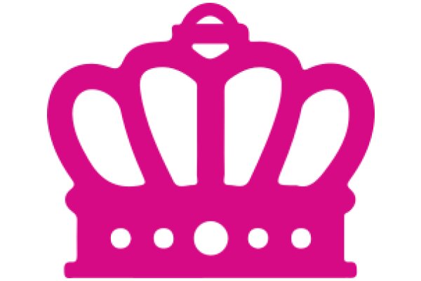 Vivid Pink Crown Icon