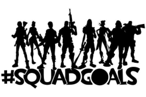 Squad Goals: A Silhouette Tribute to the Game's Iconic Characters