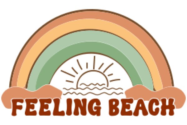 Feeling Beach: A Vibrant Logo for a Beach-Themed Business