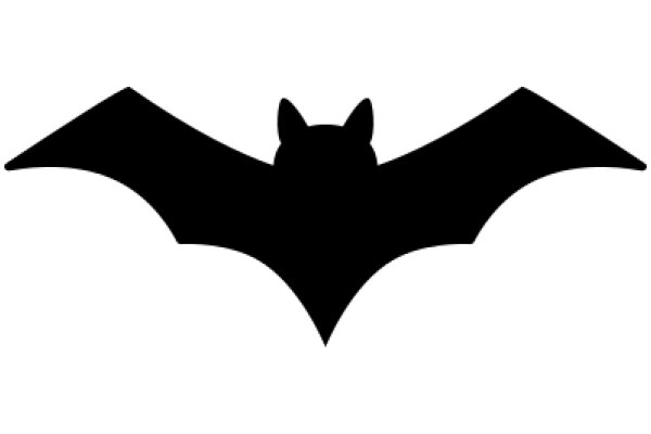 Silhouette of a Bat: A Symbol of the Night