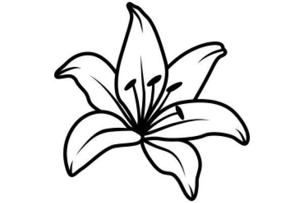 Stylized Flower Illustration