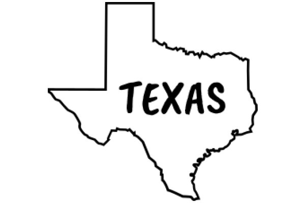 Simplified Texas State Outline