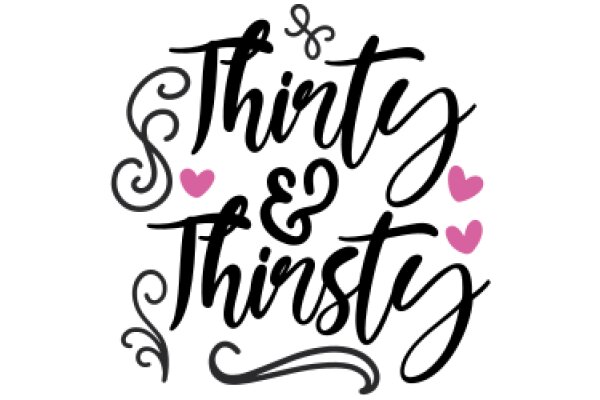 Thirty & Thirsty: A Graphic Design