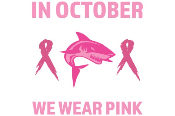 October Awareness: Pink Shirt, Pink Shoe, Pink Shark