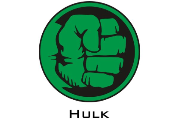 Hulk-Inspired Logo for a Company Named 'Hulk'