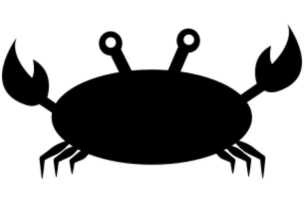 Stylized Illustration of a Scuba Diver's Helmet with Claw-like Appendages