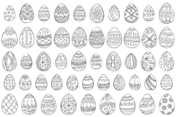 A Collection of Intricately Designed Easter Eggs