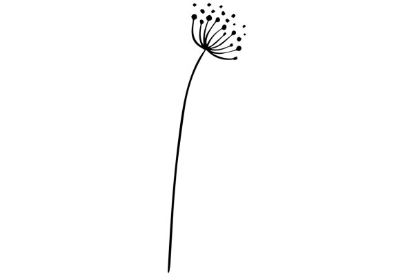 A Single Dandelion Seed