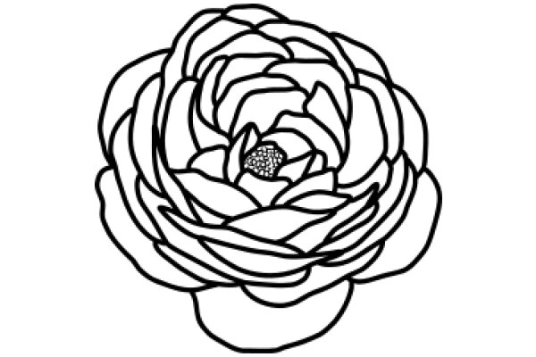 Stylized Flower Illustration