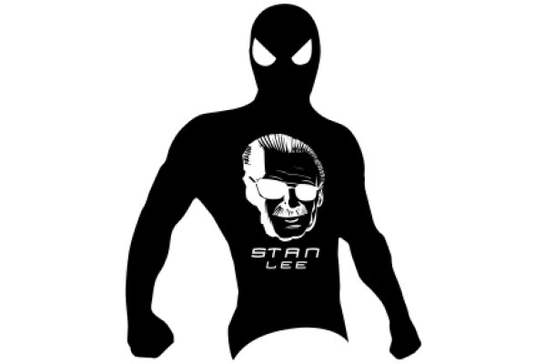 Spider-Man Meets Stan Lee: A Silhouette Tribute