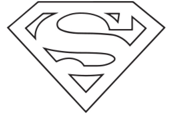 Stylized Superman Logo in