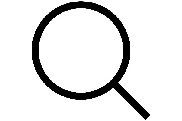 Simplistic Icon of a Search Tool