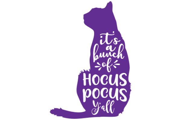 Celebrating the Magic of Hocus Pocus with a Purrfectly Purple Cat