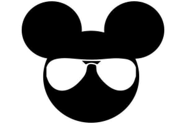 Stylish Mickey Mouse Ear Logo