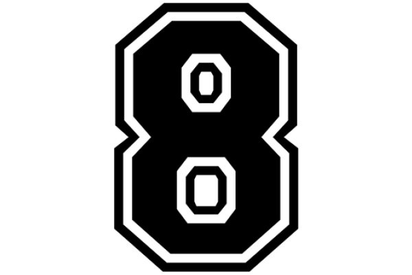 Stylized Number Eight Logo