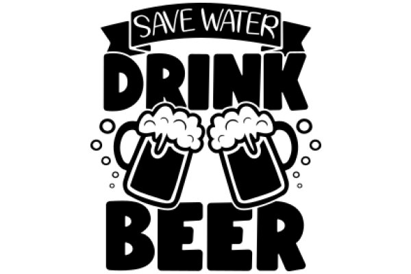 Save Water, Drink Beer: A Humorous Take on Environmental Consciousness