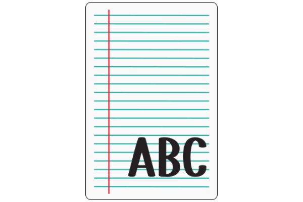 A Simple ABC Book Cover