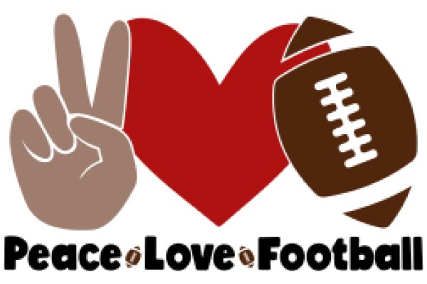 Peace, Love, and Football: A Symbol of Unity and Passion