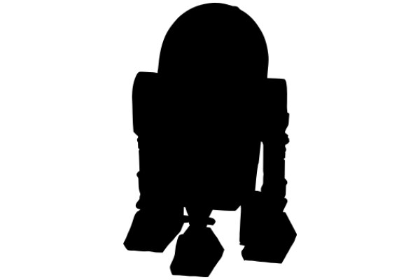 Silhouette of a Robot: A Symbol of Modern Technology