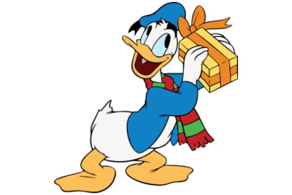 Donald Duck's Festive Delight: A Christmas Adventure