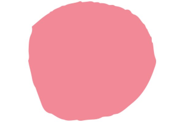 A Solid Pink Circle